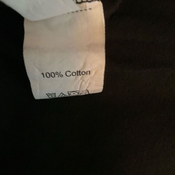 SHEIN Tee Shirt Graphic Feeling Like A Rockstar Black Butterfly Print Medium - Picture 5 of 11